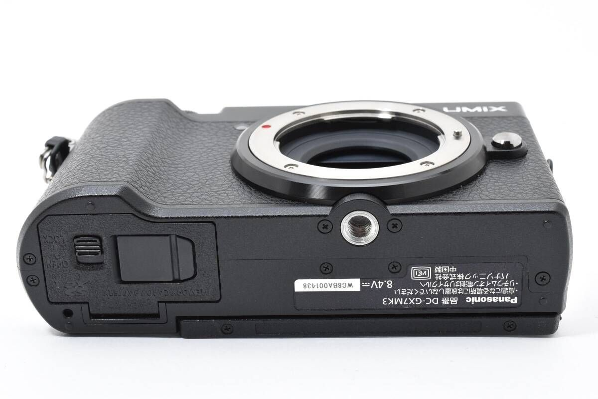 Panasonic Lumix GX7 Mark III DC-GX7MK3 Black Body 2596 Shots