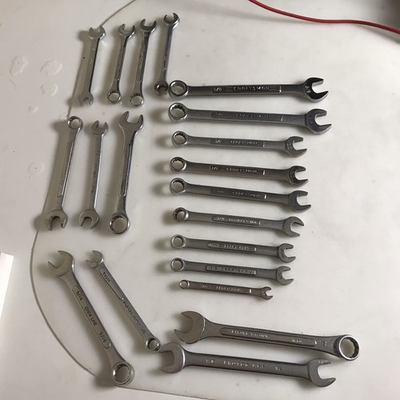 #ad craftsman combination wrench set usa And Extras Wrenches $79.00