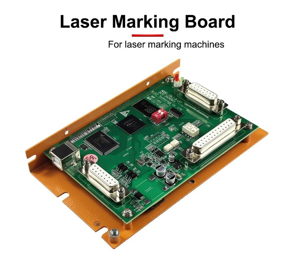 JCZ Fiber Laser Controller Card Ezcad2 for 1064nm Fiber Mark IPG Raycus ...
