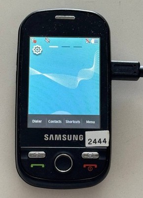 Samsung R630 Slider Cell Phone For Parts Repair Powers On QWERTY Keyboard