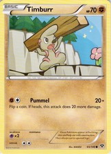 Timburr 65/146 Common XY Base Set Pokemon Near Mint