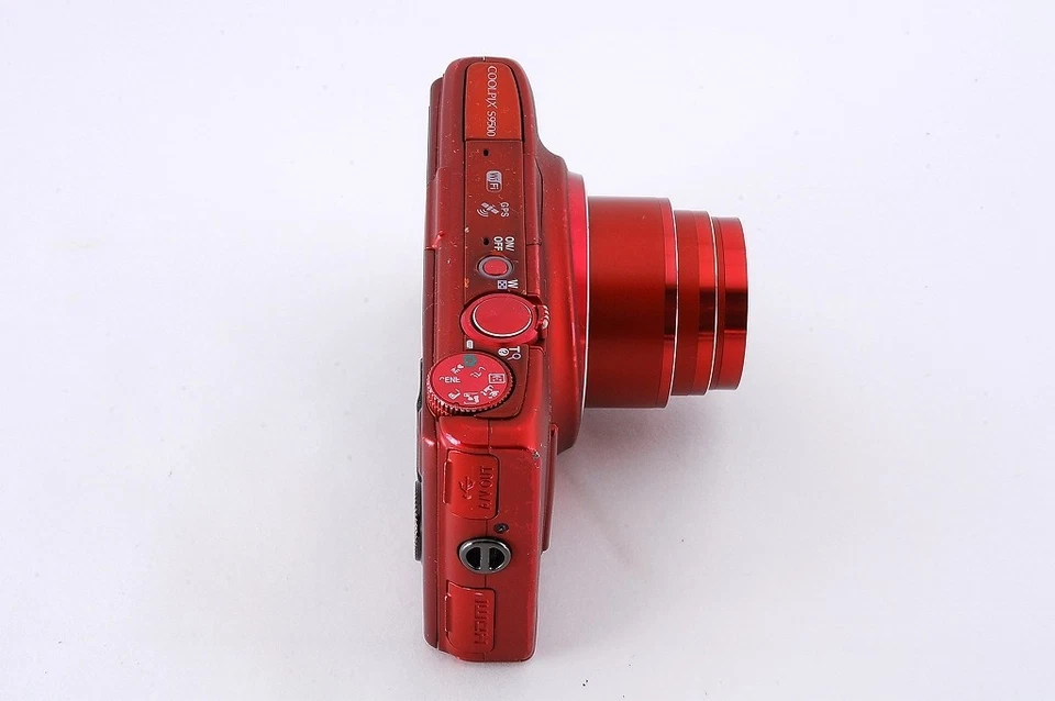 Nikon COOLPIX S9500 Red Digital Camera 18.1MP Compact 22x zoom Tested From JAPAN - Image 4 of 4