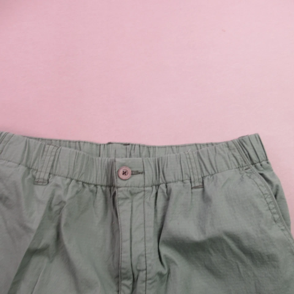 Pantalones Cortos Tommy Bahama Para Hombre Bolsillo Grande Ligeros Exterior Carga Verde Foto 2 de 4