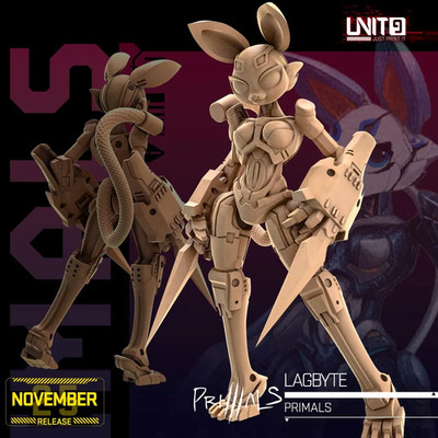 Lagbyte (2 poses available) - 28/32mm - Unit9 - Cyberpunk/science Fiction