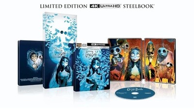 Tim Burton's Corpse Bride Limited Edition Steelbook 4K Ultra HD  IN HAND