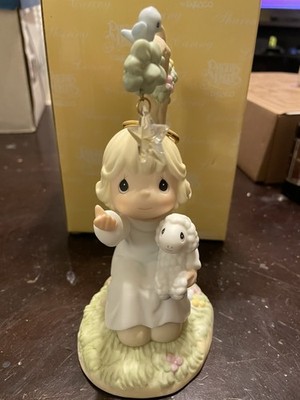 Precious Moments Figurine God's Love Is Crystal Clear SIGNED by Fujioka 2001