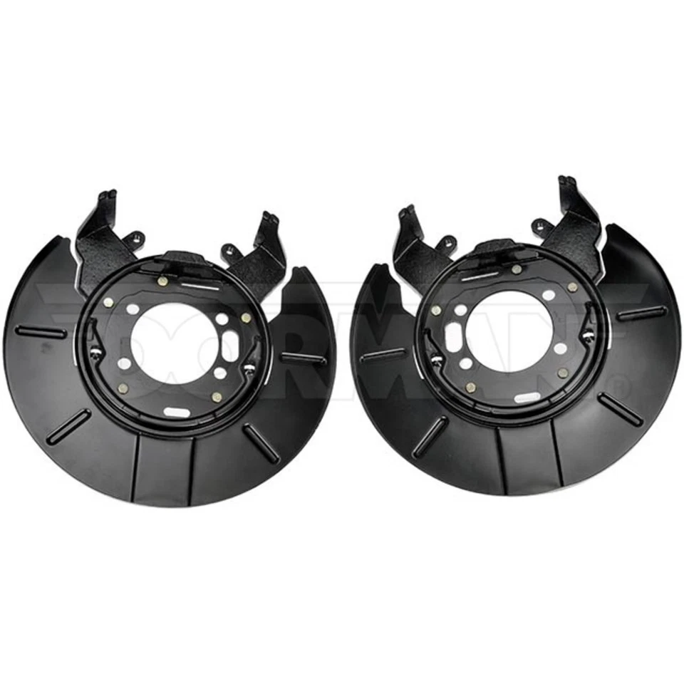 924-692 Dorman Juego de 2 placas de respaldo de freno traseras para Town & Country Dodge Par Foto 3 de 4