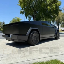For Cybertruck PreCut PET Vinyl Wrap Paint Protection Film Color PPF Matte Black
