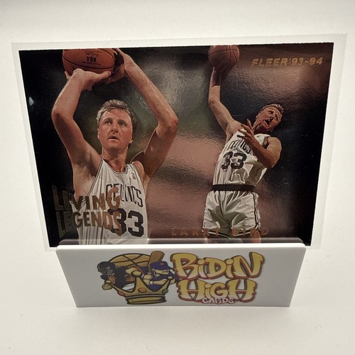 Fleer 1993-94 Living Legends Larry Bird #2 Boston Celtics Basketball