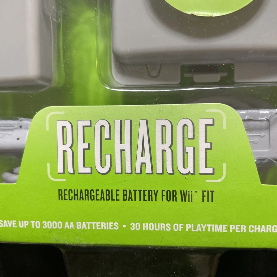 Wii Fit Rechargeable Battery Psyclone Essentials #PSE6504 NEW - Image 4 of 4