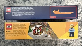 LEGO Lot of 3 - 6550806 Gingerbread Lane, 40602 Winter Market Stall, 40222 Xmas