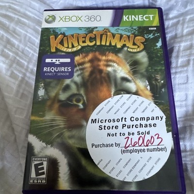 Kinectimals - Microsoft Xbox 360, and Kinect adventures lot of 3, Kinect sports 