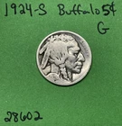New Listing1924 S Buffalo 🦬 Indian Head Nickel 5c Good See Pictures