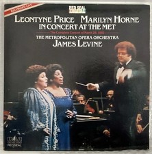 Leontyne Price Marilyn Horne In Concert At The Met 2 Vinyl LP 1983 RCA Records
