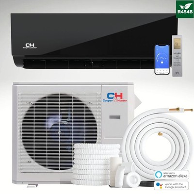 12000 BTU Single Zone Wall Mount 230V R454B Ductless Mini Split AC Heat Pump