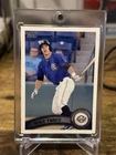 2011 Topps PRO Debut Mike Trout Rookie Card Quakers #263 Surface Damage