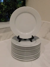 6 Ikea 365 Susan Pryke White 10.5" Dinner Plates Turkey 13286 (2 sets avail.)