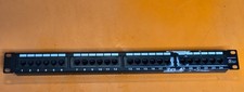 Monoprice 24-Port 1U CAT6 Patch Panel, 110 Type 568A/B Compatible