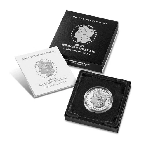 2023-S $1 Proof Morgan Silver Dollar w/ OGP &COA