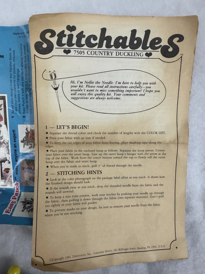 Vintage Easy Punch Automatic Embroidery Machine *Not Working* - Image 3 of 4