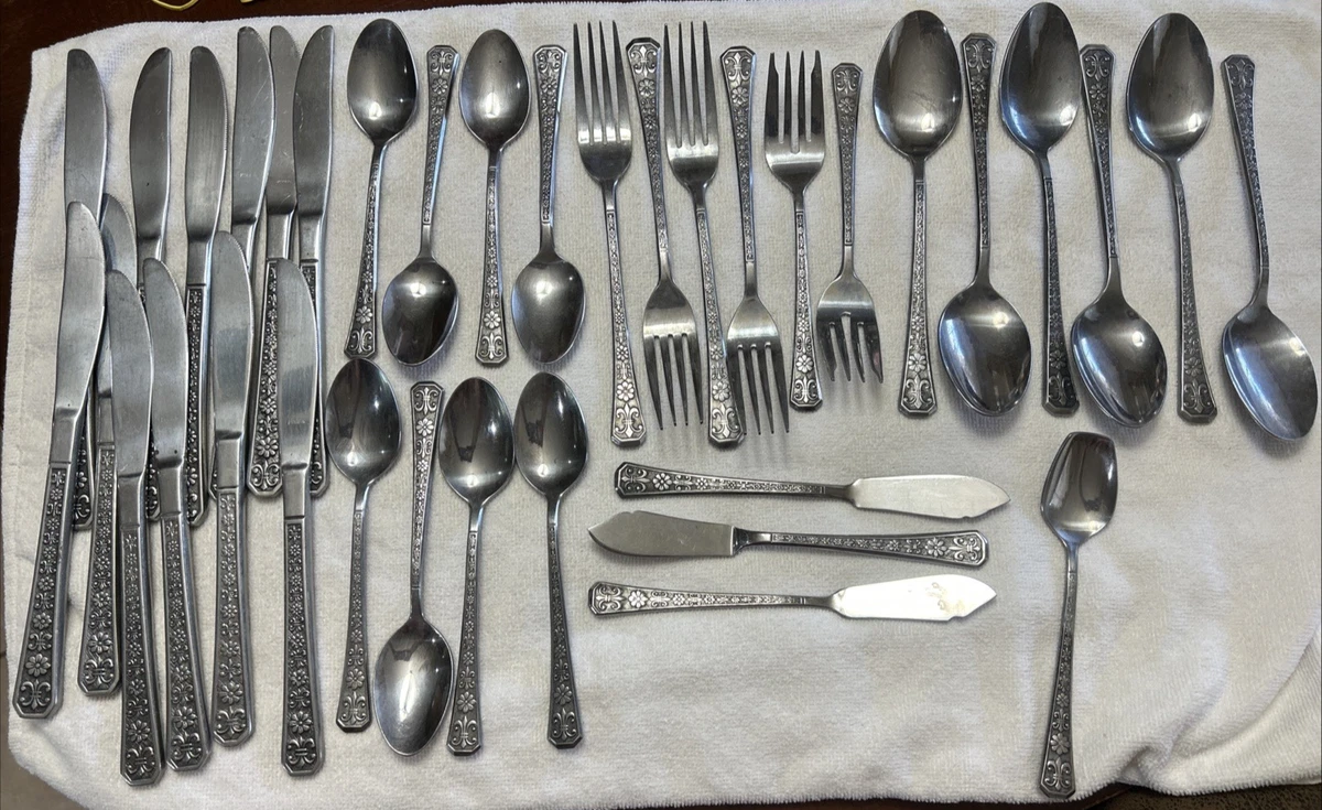 25+ Flower Silverware Single Flatware Pieces for sale | Updated