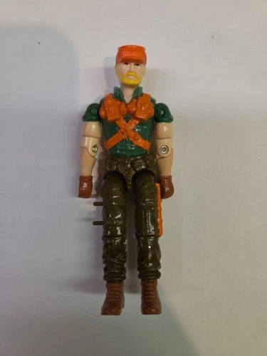 VTG 1989 GI Joe Rock 'n Roll Action Figure Cobra Super Sonic