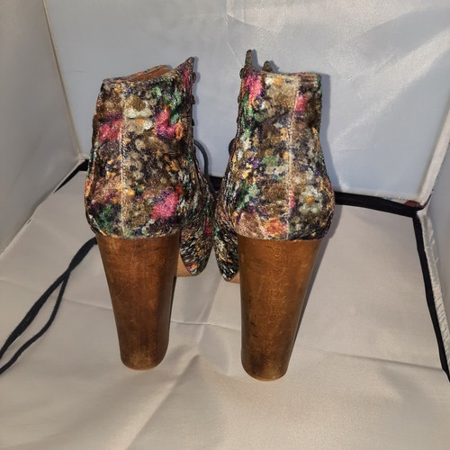 Floral platform ankle Boots steve madden - Picture 5 of 6