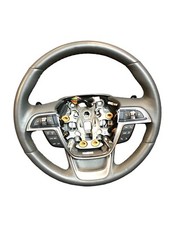2019-2021 LINCOLN NAUTILUS STEERING WHEEL LEATHER W/ SWITCHES OEM