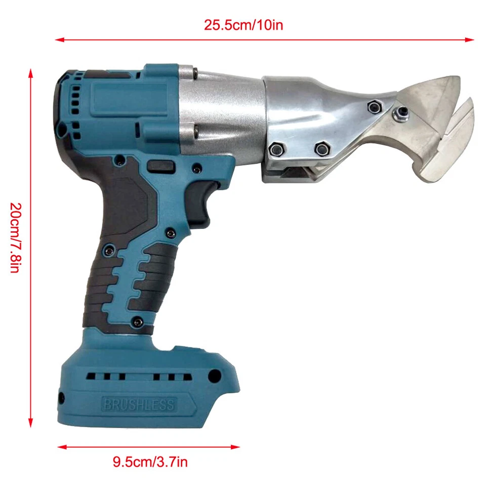 400W Für Makita 18V Akku Blechschere Akkuschere Elektrisch Schere Blechschneider - Bild 2 von 4