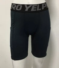 Yelpro Sports Cool Compression SweatShorts  Mens Size Small.