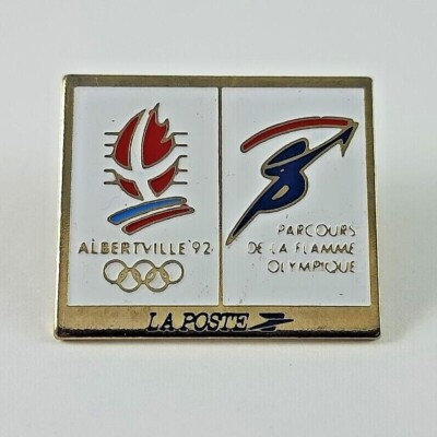 Pin's SPORT - JO - Jeux Olympiques - Albertville parcours de la flamme