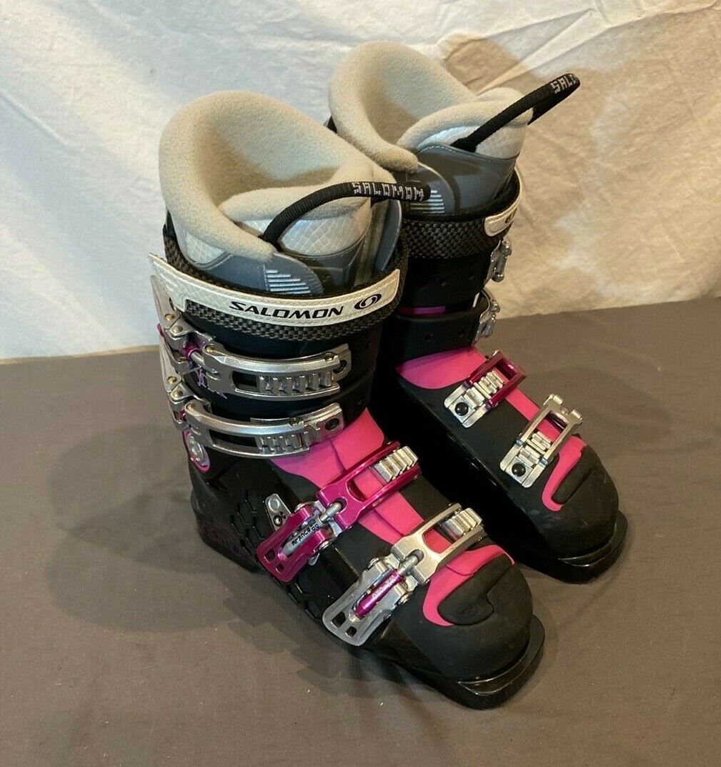 Stivali da sci alpino Salomon Mynx Flex 75 3D micro regolabili fibbia MDP 23 5 US 6