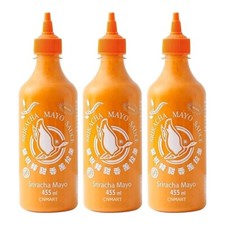 Flying Goose Mayo Sriracha Thai Hot Chilli Sauce 455ml (Pack of 3)