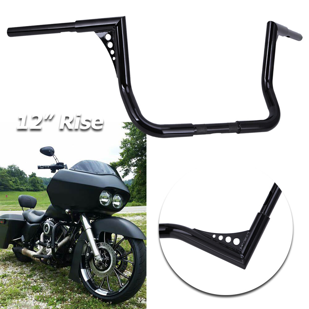 1.25 12 Rise Ape Hanger Handlebar For Harley Touring