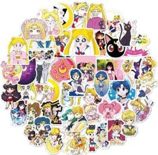 SAILOR MOON VinyStickers B C LUNA  Warrior TV Anime CARTOON Waterproof