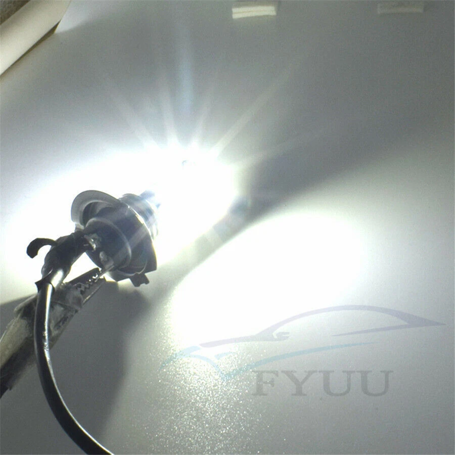 2 шт светодиодных автомобильных мотоциклетных фар дальнего и ближнего света 35 Вт 9003 H4 4000 лм 6000K - Изображение 3 из 4