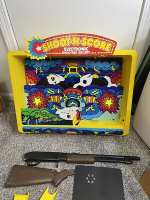 Vintage Coleco Shoot N Score Electronic Shooting Gallery