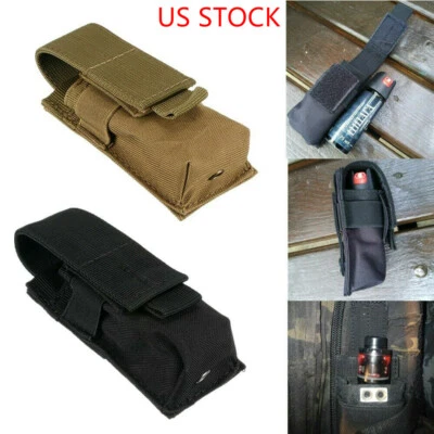 DEPRING Molle Adjustable Pepper Spray Pouch Holder Tactical Flashlight Holster Tools Bag