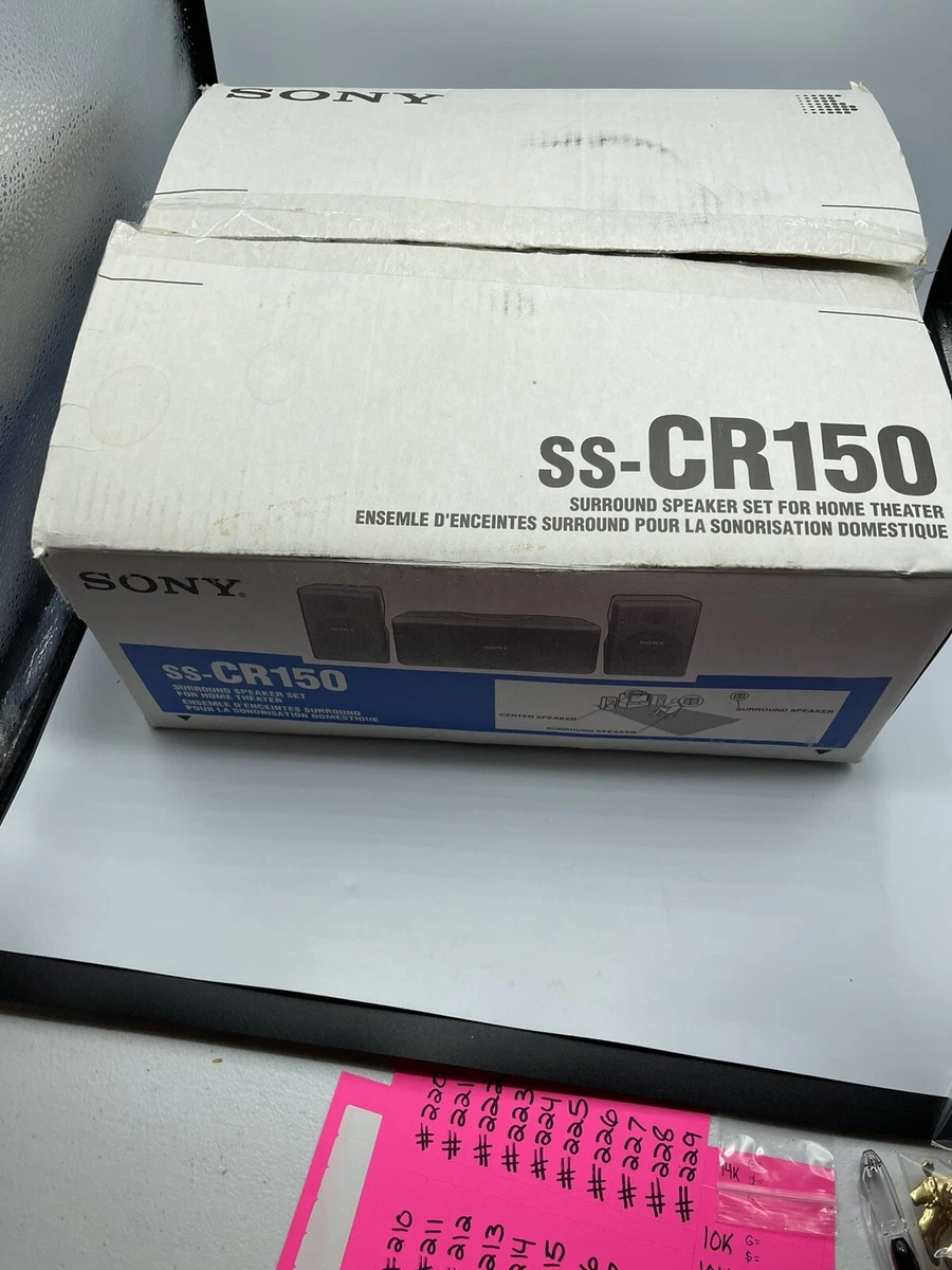 Sony SS-CR150 Speaker Surround Speakers Set For Home Theater | EBay