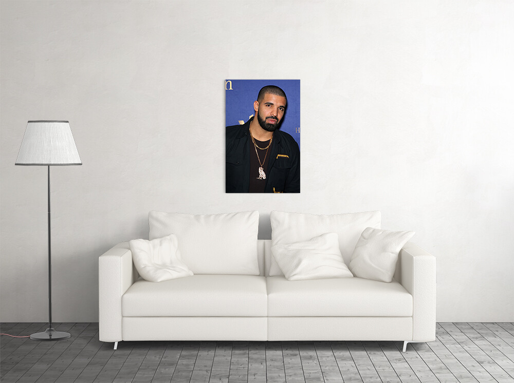 Drake Canadian Celebrity Rap Music Singer Art Wall Print - POSTER