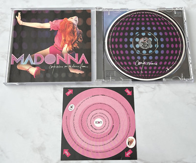Madonna Confessions On A Dance Floor CD w/Fan Flyer 2005 Warner 49460-2 Hung Up