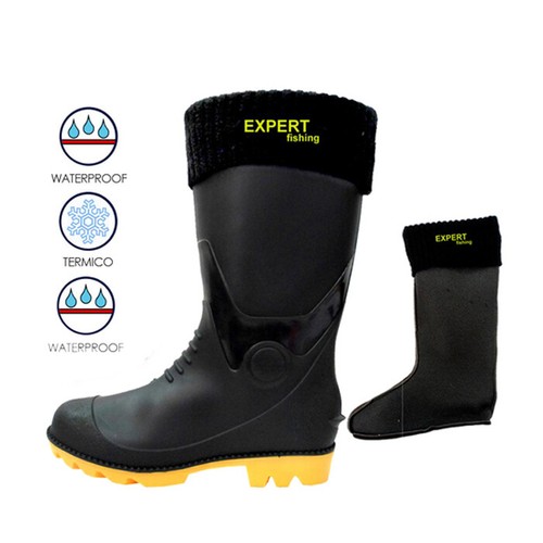 Expert Stivali in pvc waterproof imbottiti termici pesca lavoro barca G PPG  | eBay