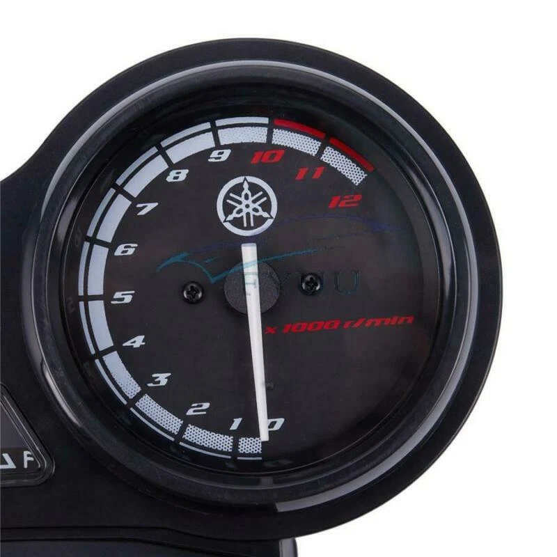 12V Motorcycle Odometer Speedometer Tachometer Oil Gauge Meter For Yamaha YBR125 - Image 4 of 4