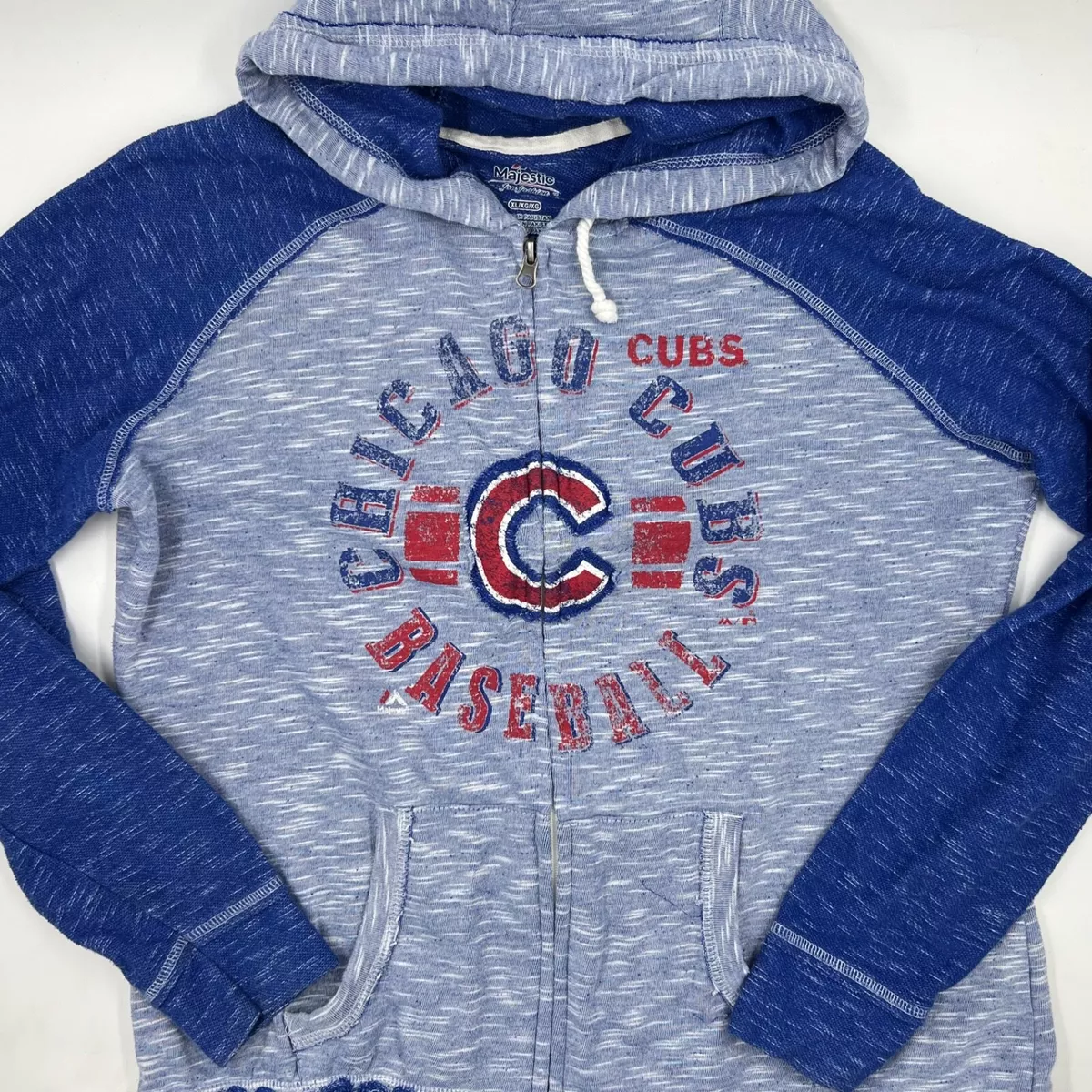 Grey cubs hoodie cheap