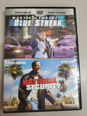 Blue Streak / National Security - DVD Double feature Martin Lawrence ...