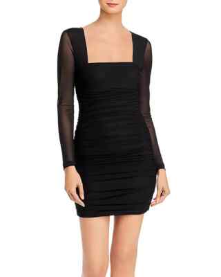bardot tasha mesh dress Bardot Tasha Mesh Dress Black Medium New