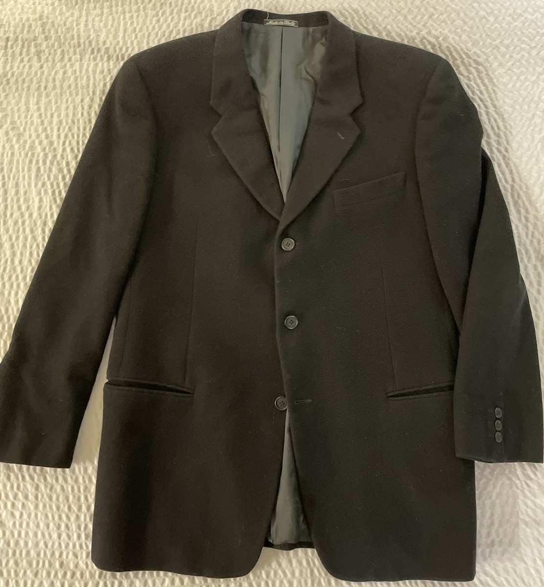 ARMANI COLLEZIONI Made In Italy Vintage Thick Soft Cashmere