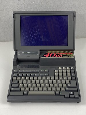 Sharp PC-4600 (PC-4602/PC-4641)  Laptop Computer Vintage
