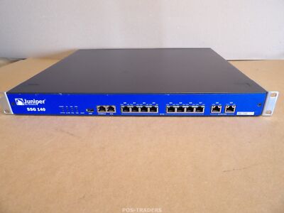 Juniper Networks SSG-140-SB Secure Services Gateways 4-Ports Gigabit + RACK EARS