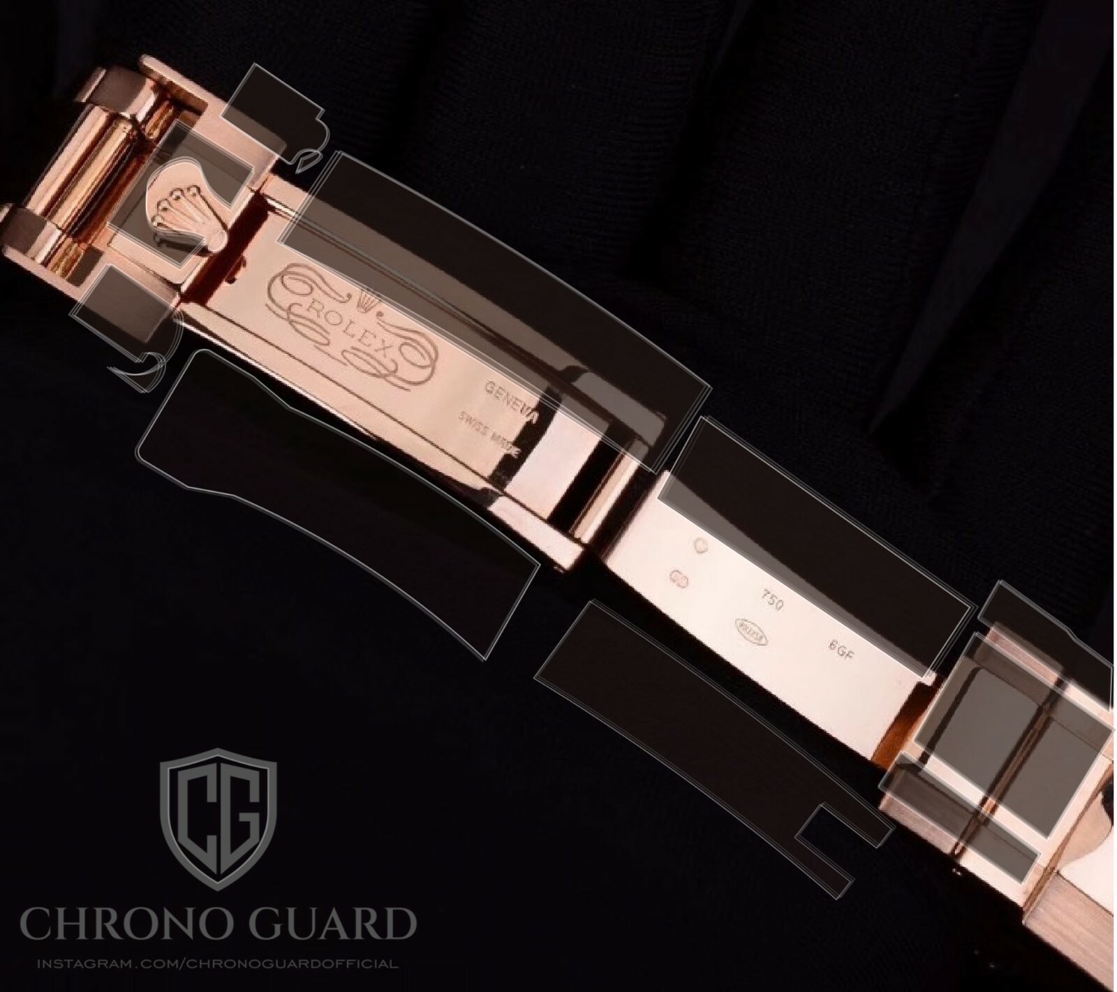 Chrono Guard Protection Sticker/Film Rolex Oyster Perpetual 41mm Case